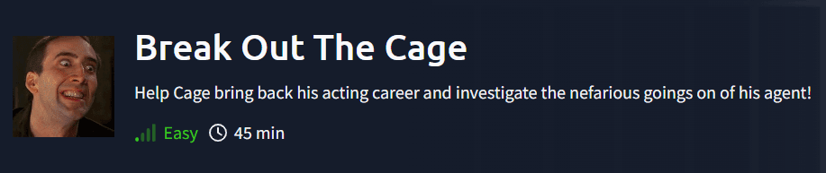 Complete Guide: Break Out The Cage TryHackMe Room Walkthrough